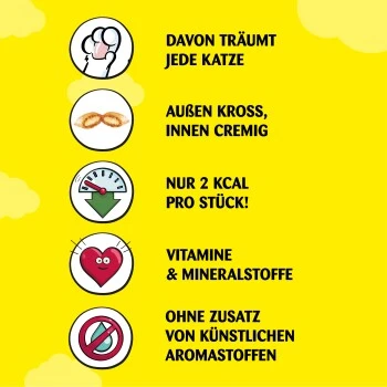 Dreamies Snack-Vielfalt 12x60g 2 Dreamies Snack-Vielfalt 12x60g – Bild 2