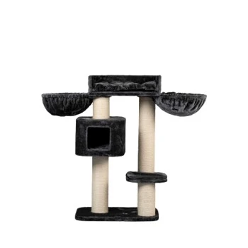 RHR Quality Kratzbaum Devon Rex PLUS Dunkelgrau 1 RHR Quality Kratzbaum Devon Rex PLUS Dunkelgrau